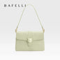 BAFELLI Full-Leather Square Shoulder Bag