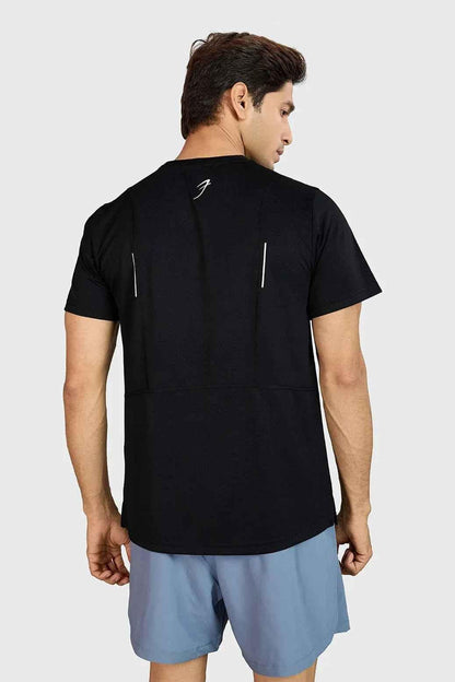 Slate Running T-shirt Black