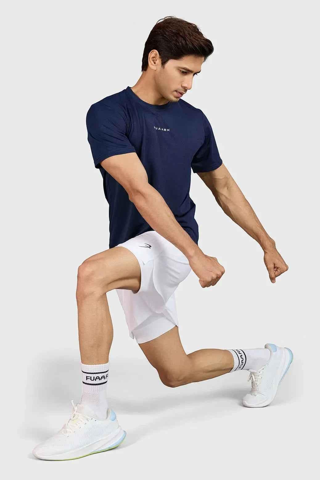 Slate Running T-shirt Navy