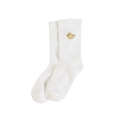 Save the Sloths Ribbed Bamboo Socks.