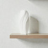 Frankly Cotton Spiral Ceramic Vase