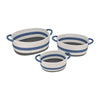 Frankly Cotton Striped Woven Storage Baskets