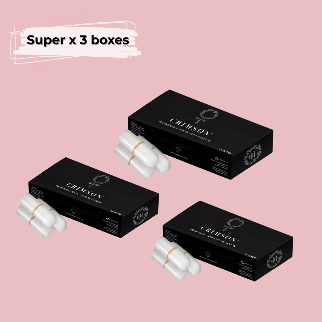 Super Tampons - 2 Month Supply - for Heavy Flow - ShopHub
