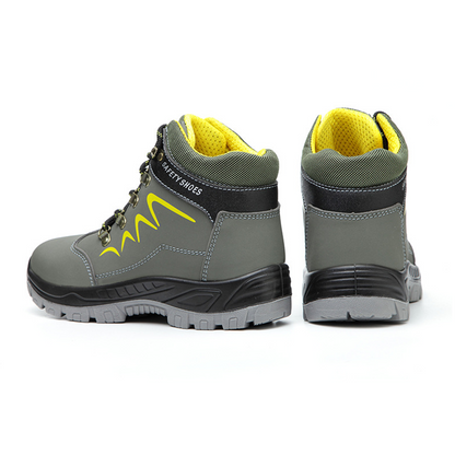 Steel Cap Safety Work Boots Industrial Puncture-Resistant Waterproof Shoes - ShopHub
