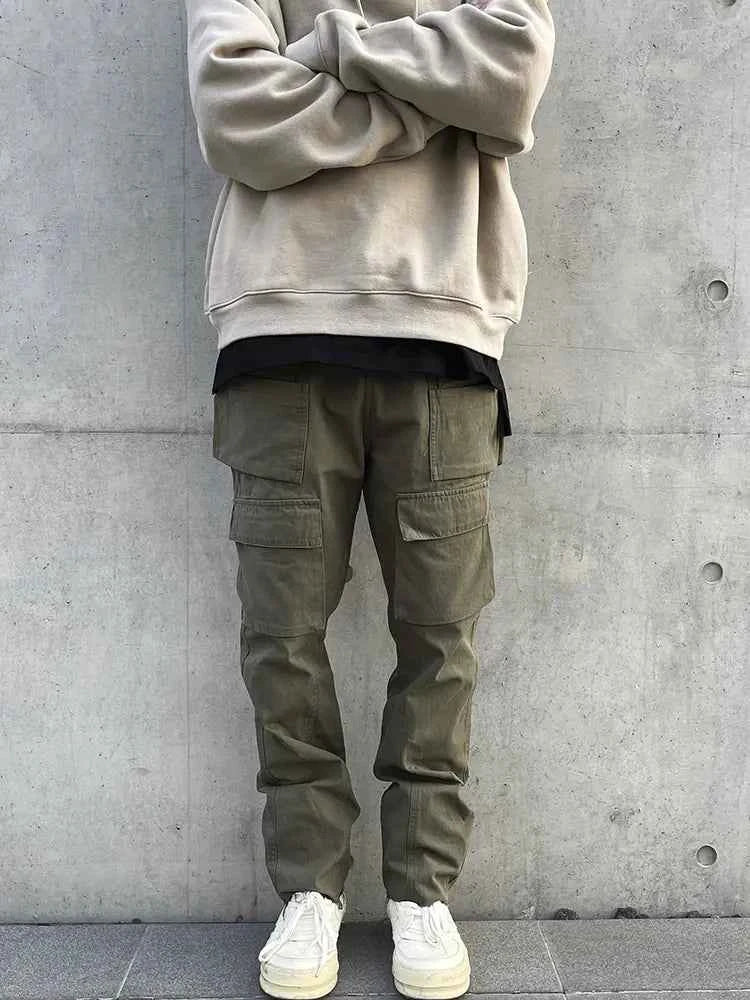 Men's Multi-Pocket Cannonball Cargo Pants - Cotton Tactical Pants | Outdoor Wear