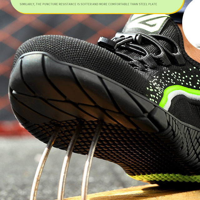 Steel Toe Summer Work Shoes Anti Piercing Lightweight Sneakers Hiking Shoes dealonline.co.nz