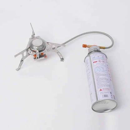 Portable Butane Camping Stove - 3500W Stainless Steel Foldable Burner | Lightweight Outdoor Cooking