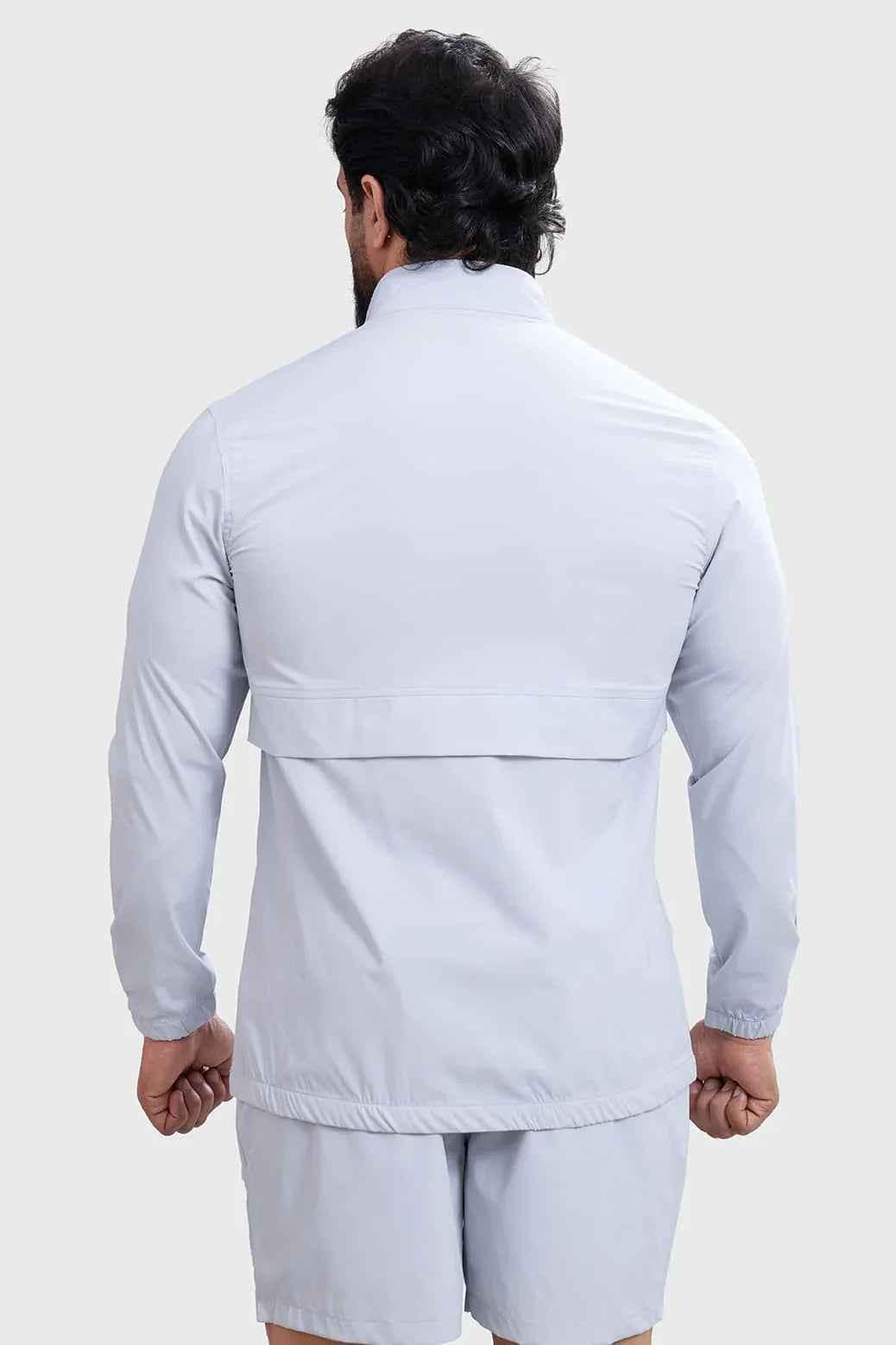 Thread Pullover Light Grey