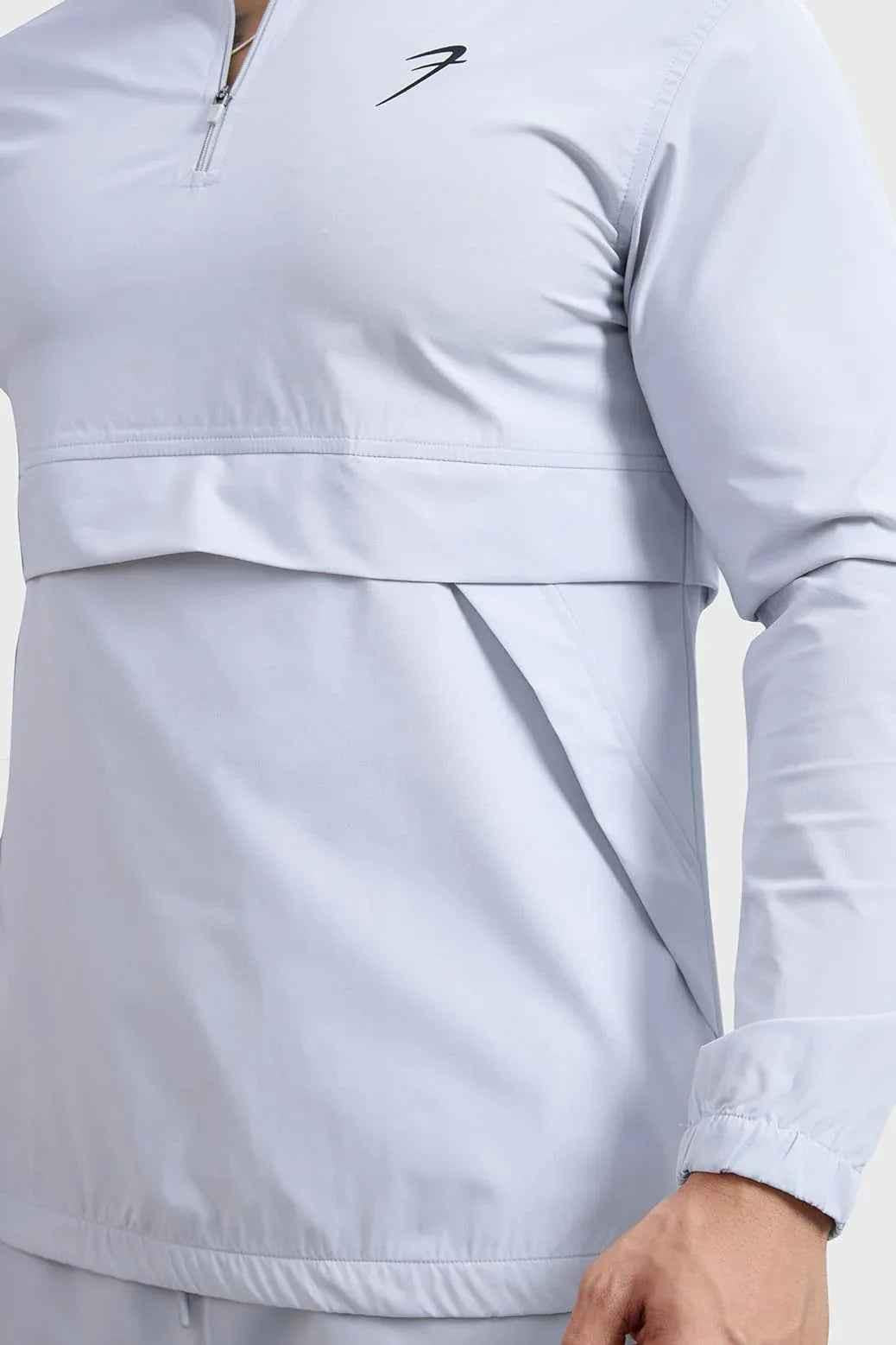 Thread Pullover Light Grey