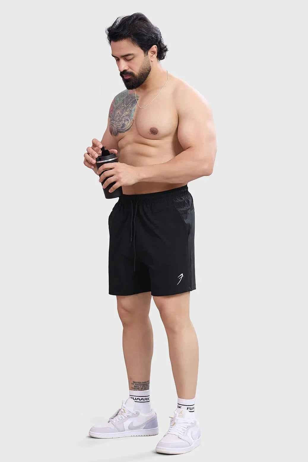 Thread Shorts Black