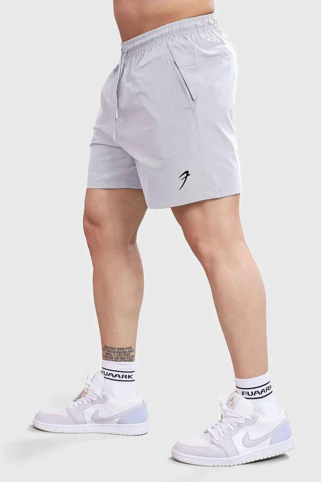 Thread Shorts Light Grey