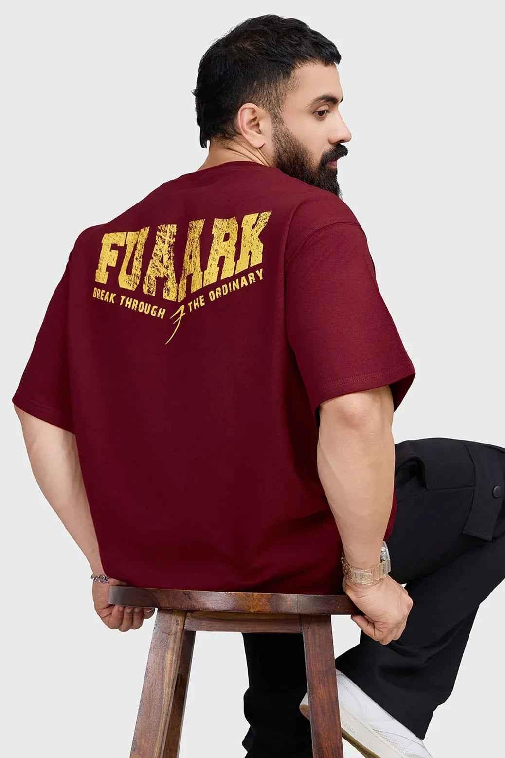 Trendsetter Oversized T-shirt Maroon