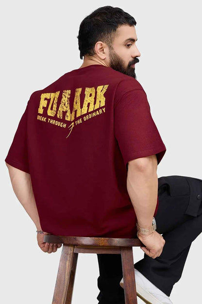 Trendsetter Oversized T-shirt Maroon