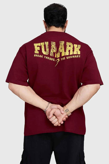Trendsetter Oversized T-shirt Maroon
