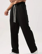 Men's Track Sweatpants - Athletic Joggers with Side Stripe