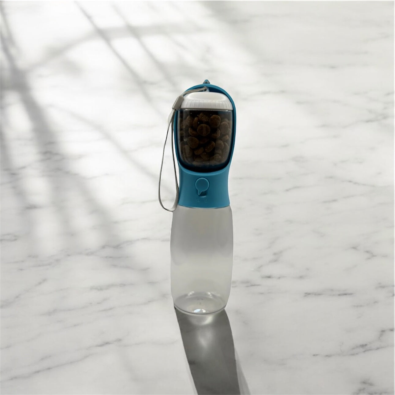 2 in 1 Portable Pet Bowl Bottle With Food Compartment DogTreatNZ
