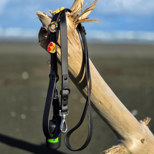Dog Poop Bag Holder | Black Walkieez