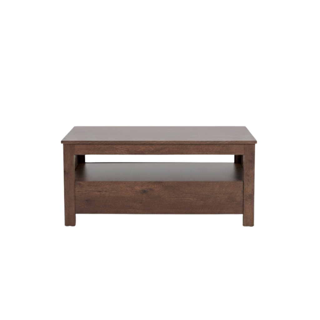 'Sintra' Walnut Coffee Table with Two Drawers sue-e furniture