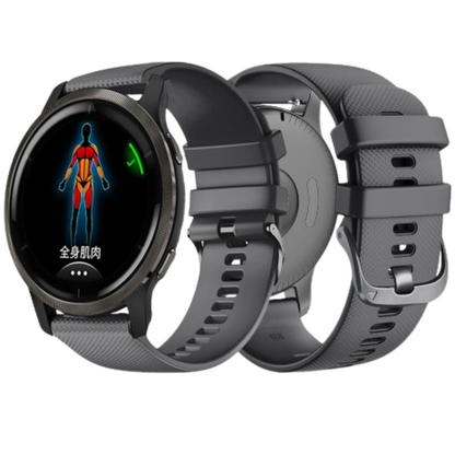 Silicone Strap for the Garmin Forerunner 965 Series (available in 10 colours) Habicare