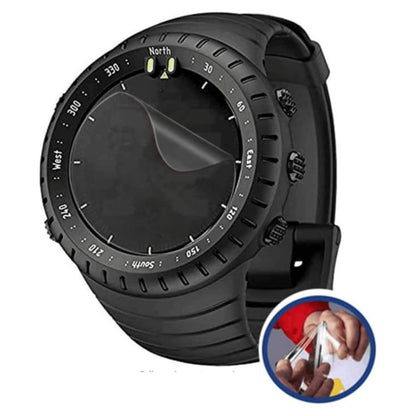 Pack of six Hydrogel screen protectors for Suunto Core watches, designed to protect and preserve the watch face.