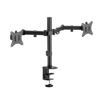 Locktight Dual-Monitor steel articulating mount sue-e furniture