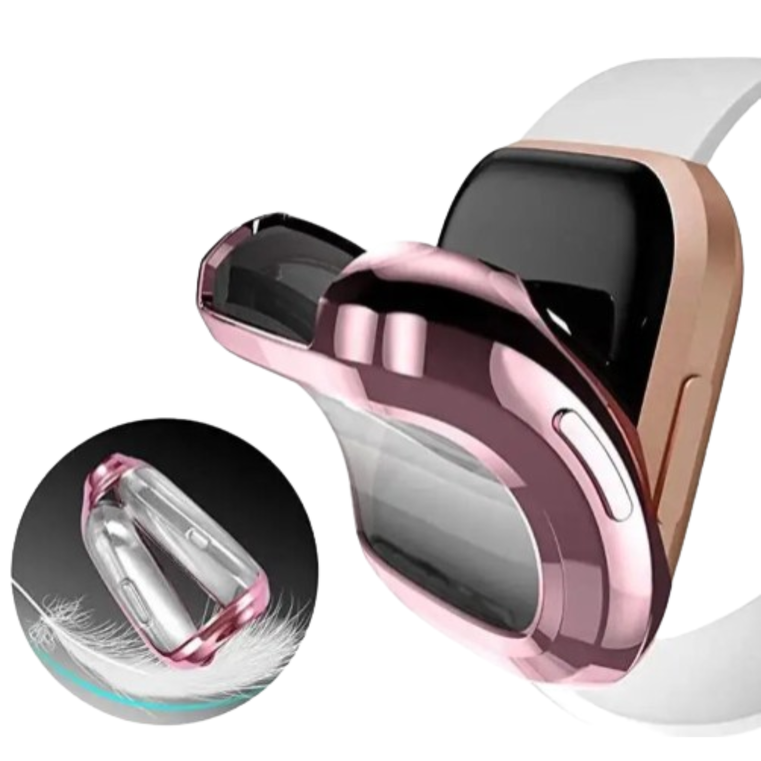 Full Cover Watch Case for the Fitbit Versa 4 Habicare