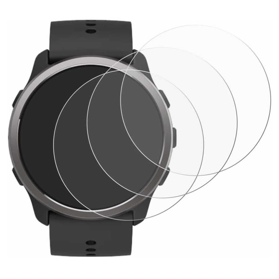 Clear screen protector for Suunto 5 Peak watch case, providing protection and a seamless fit for the smartwatch.