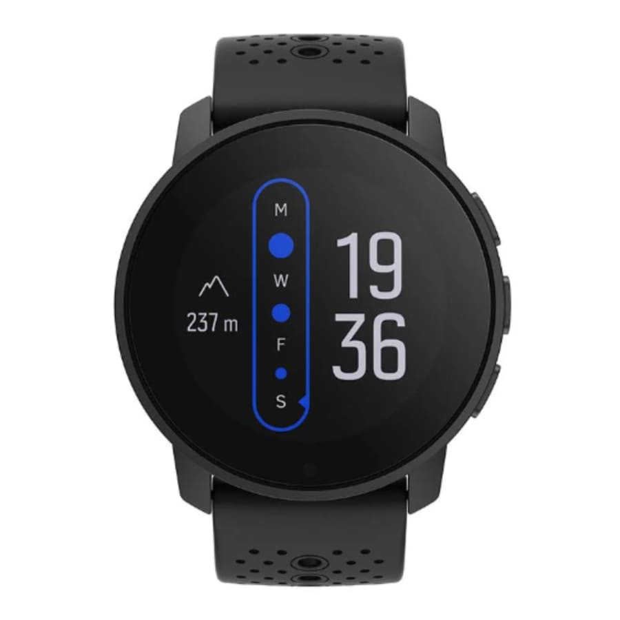 Clear protective watch case for Suunto 9 Peak, transparent design, designed to shield and showcase the watch.