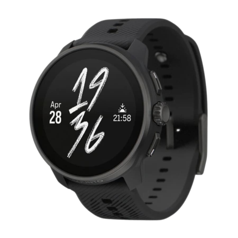 Black protective watch case for Suunto Race S (2024) by That Watch Shop, showing a sleek, durable design for watch protection.