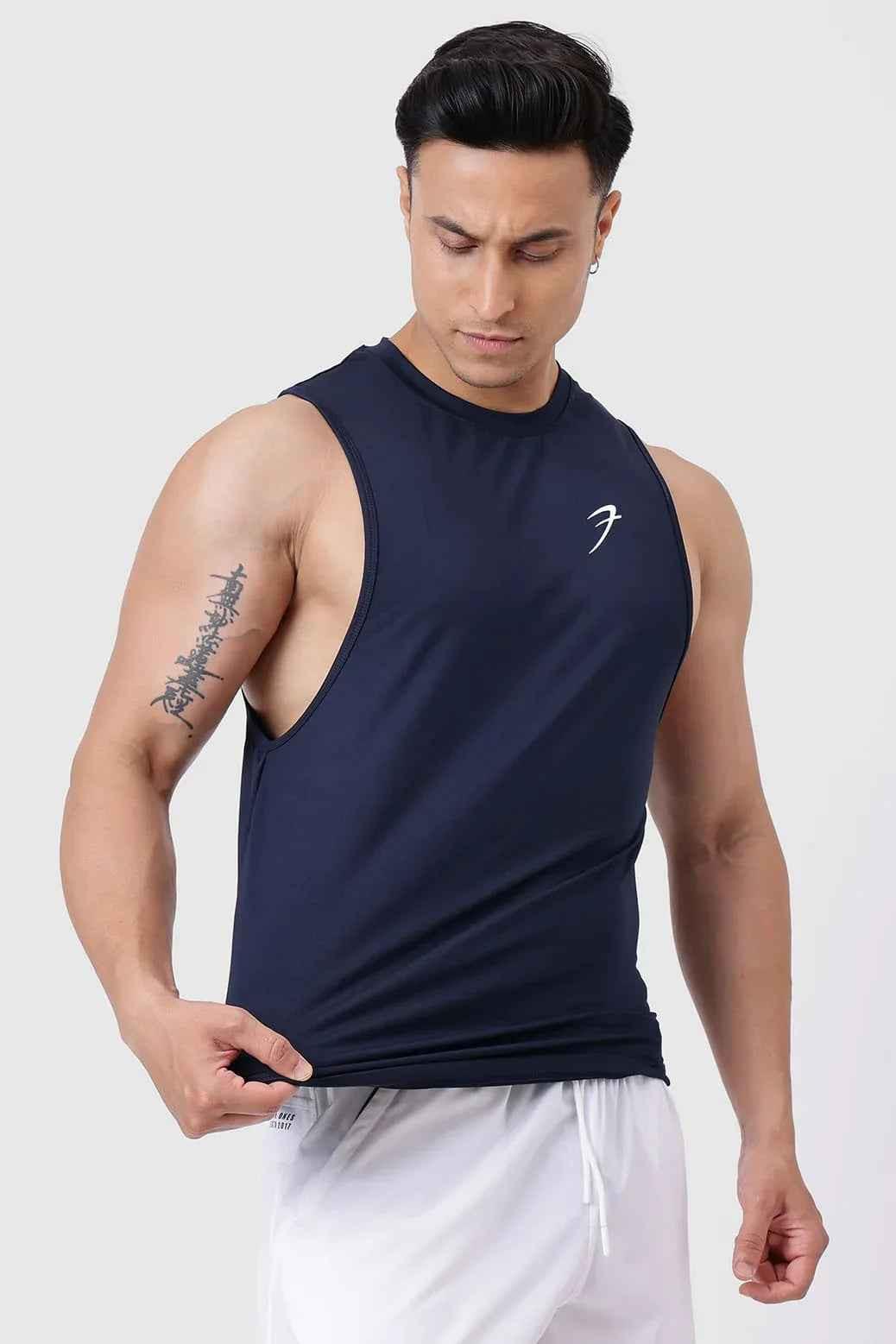 Urban Deep Arm Tank Navy