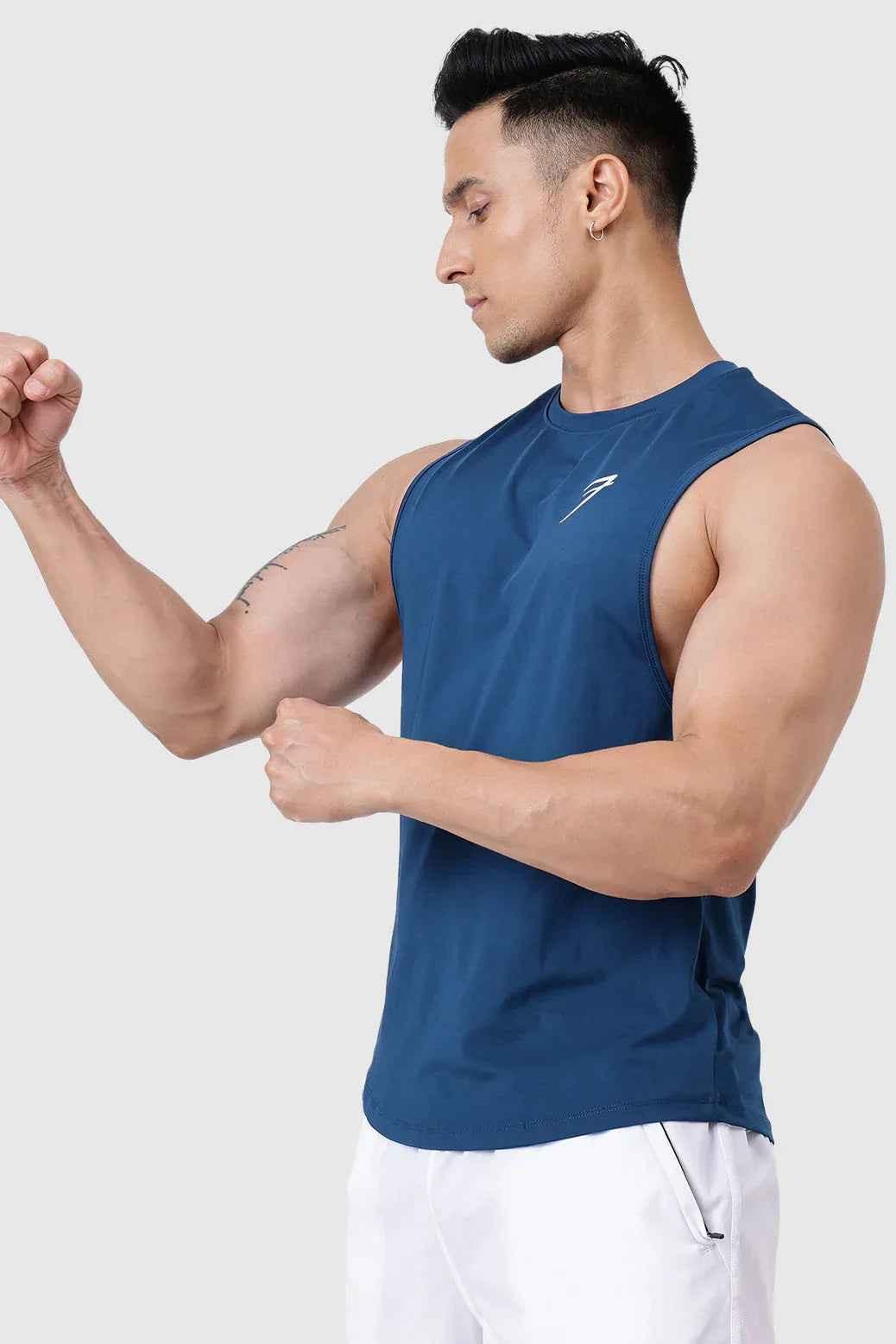 Urban Deep Arm Tank Teal