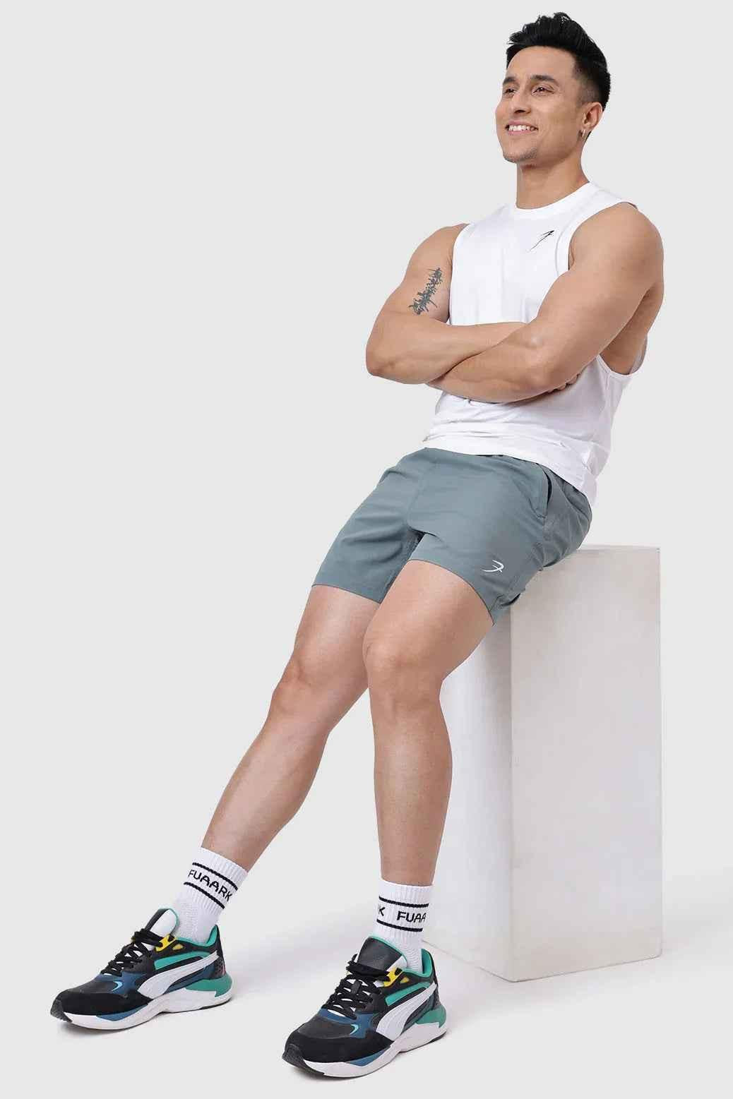 Urban Deep Arm Tank White