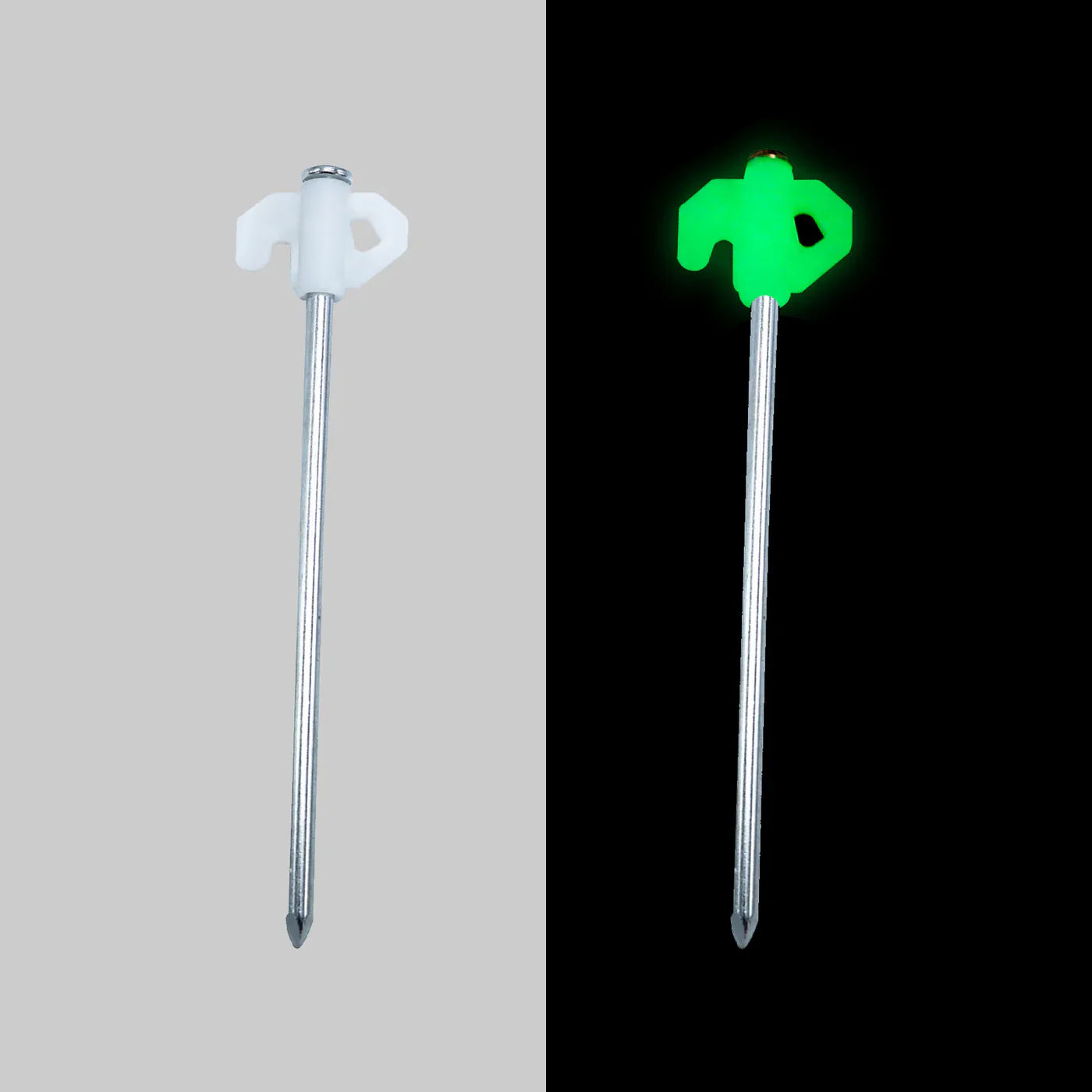 ECOTREK Glow Tent Pegs – Steel Camping Ground Stakes for Tent, Tarp & Canopy JP34715 - ShopHub
