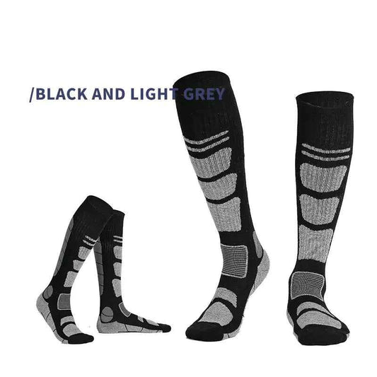 Over The Knee Wool Hiking Socks for New Adventures - Brushed High Tube Trail Socks
