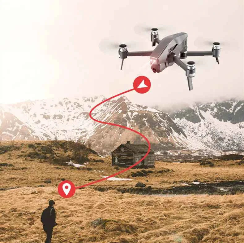 Professional 4K HD Foldable GPS Drone - 28min Flight Time, 1600m Range | Aerial Photography