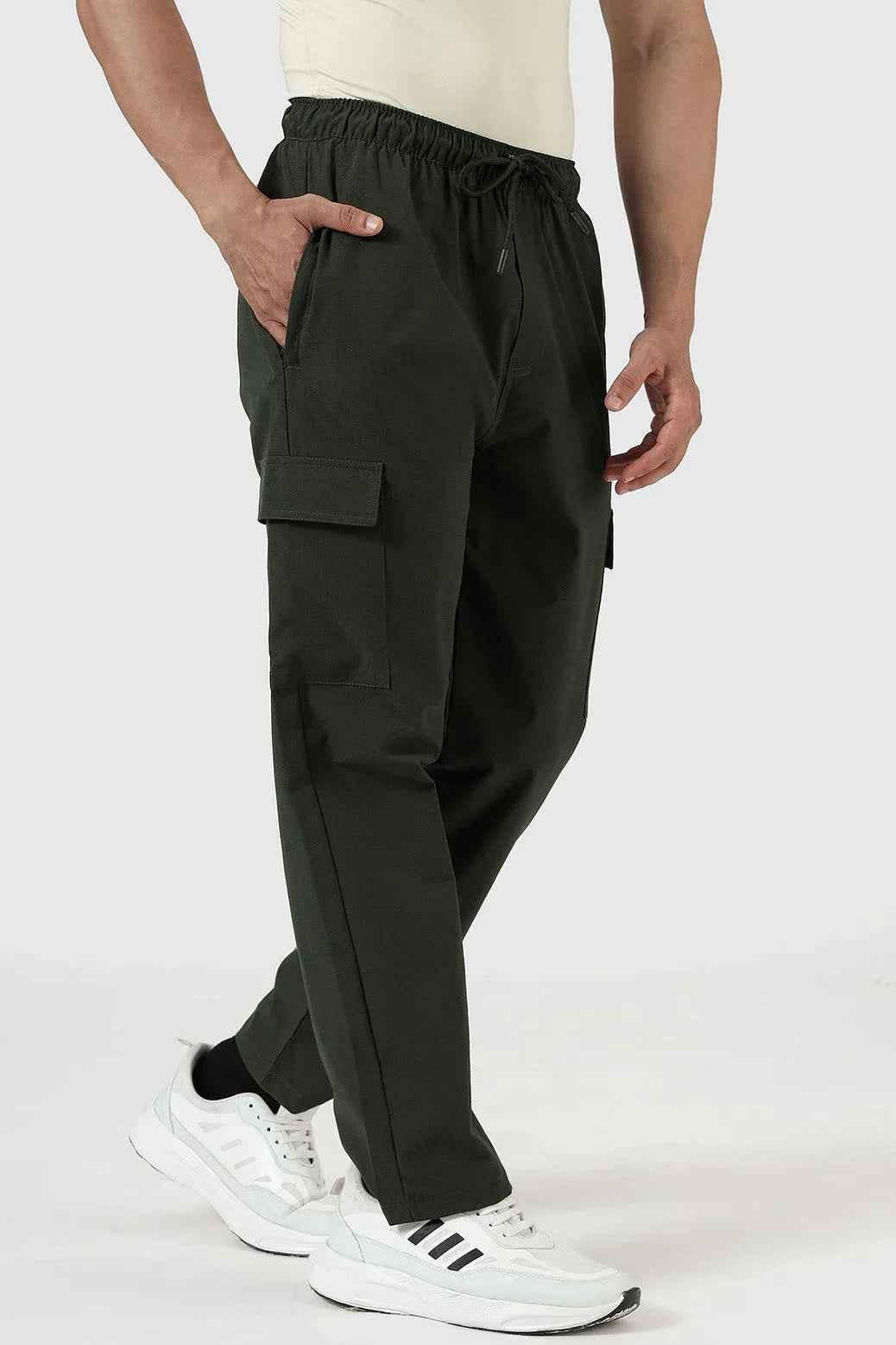 Vitality Straight Pants Olive