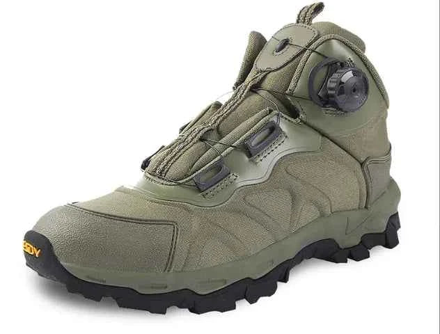 Military Tactical Off-Road Trekking Boots - ESDY Fast Reverse Combat Boots | All-Season Hiking
