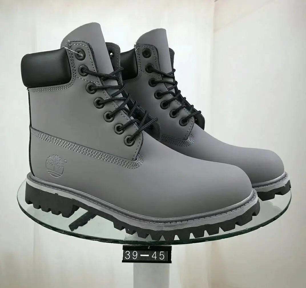 Classic Leather Work Boots - Durable Cowhide Waterproof Boots for Men and Women | Outdoor Hiking Mead's Supply & Equipment Outfitters limited