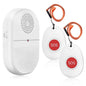 Wireless Caregiver Pager x 2 Call button Pendants