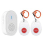 Wireless Rechargeable Caregiver Pager x 2 Call button Pendants