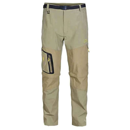 Quick-Drying Detachable Men's Hiking Pants - Convertible Zip-Off Shorts