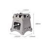Widesea Portable Camping Wood Stove - Foldable Outdoor Cooking Stove for Camping & Hiking