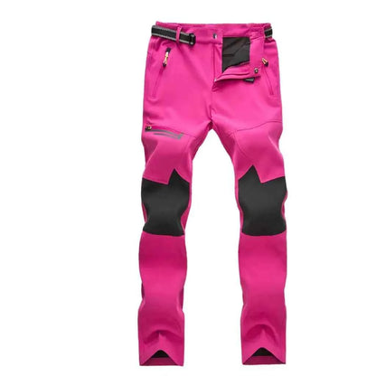 Unisex Waterproof Hiking Pants - Breathable Polyester for Outdoor Adventures | Couples Hiking Gear