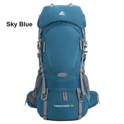 60L Camping Backpack – Ideal for Hiking, Climbing and Mountaineering ECOTREK