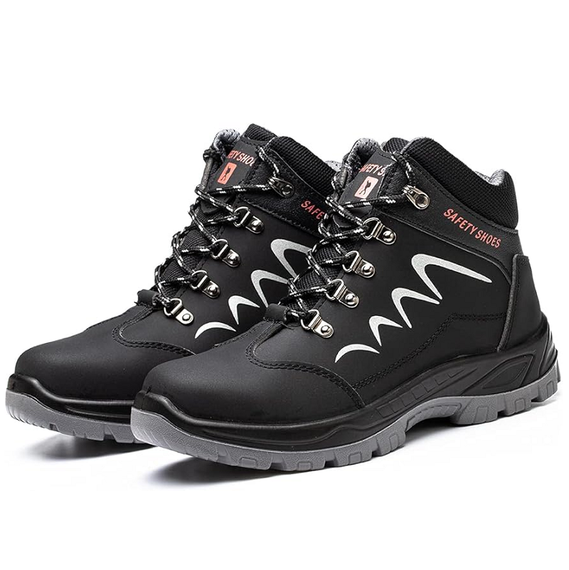 Work Safety Shoes Breathable Steel Cap Industrial Lightweight Construction - ShopHub