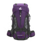 60L Hiking Backpack with Rain Cover for Outdoor Use