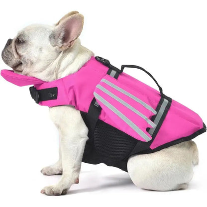 Adjustable Dog Life Jacket with Chin Float & Rescue Handle Habicare