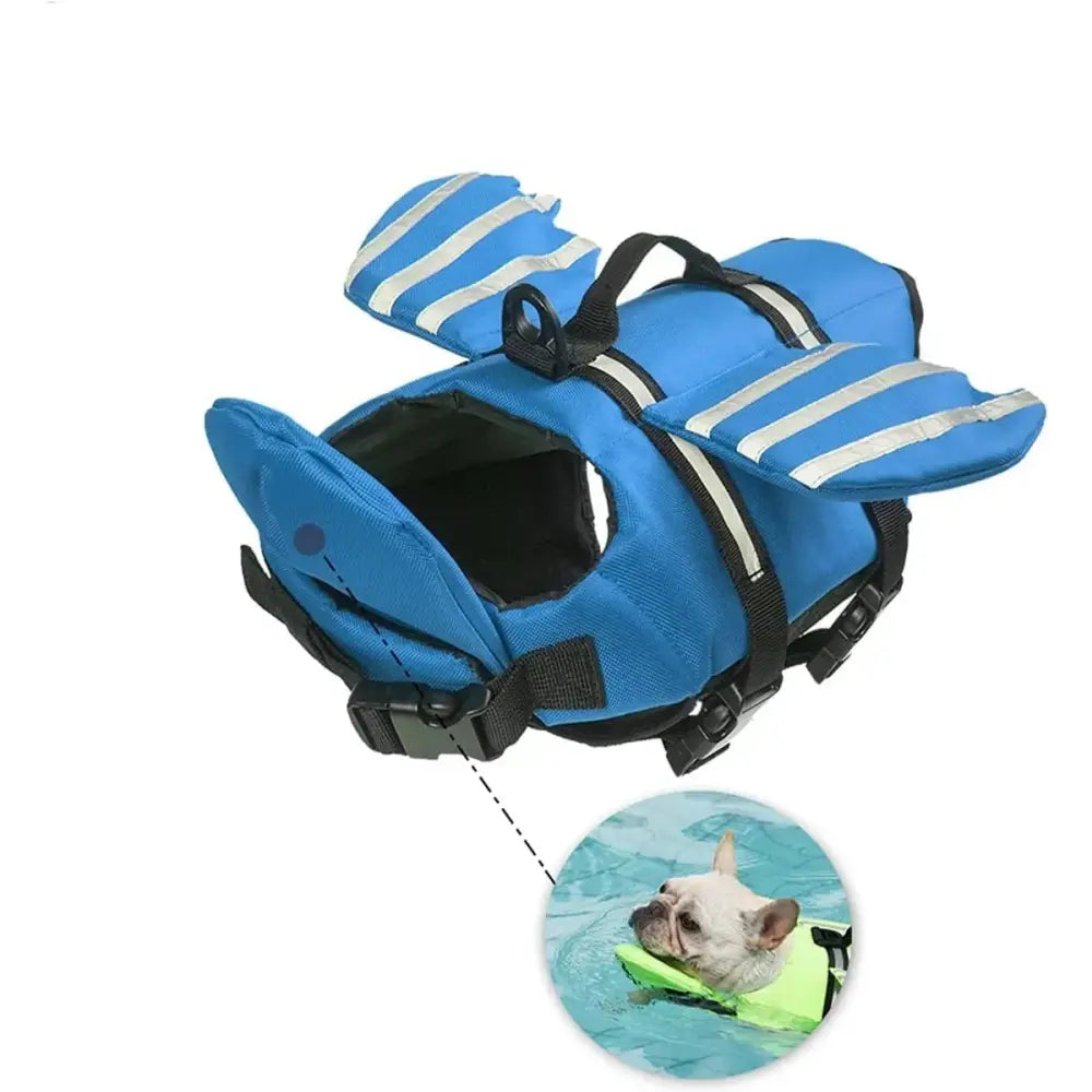 Adjustable Dog Life Jacket with Chin Float & Rescue Handle Habicare