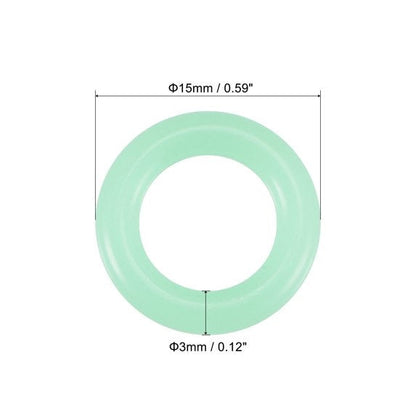 ECOTREK Glow Tent Stake Rings – Silicone Glow Marker Rings for Tent Pegs JP30416 - ShopHub