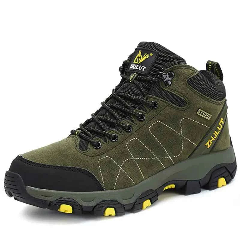 High-Top Cotton Boots for Couples - Winter Hiking Shoes